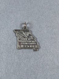 Sterling Silver State Charm - Missouri