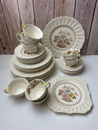 36 Piece Set Of Royal Doulton Grantham Ironstone Dish Set *Local Pick-Up Only*