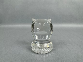 Spode Crystal Owl