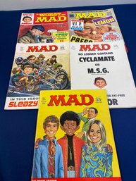 5 Mad Magazines:  No 127, 133, 135. Plus 11th Annual Edition &  A Special Annual.