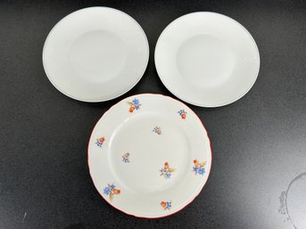Rosenthal China Set Of 2 Plates And 1 Bavaria Plate