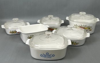 Vintage 6 Set Of Kitchen Corning Ware *local Pick Up Only*