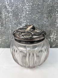 Vintage Art Nouveau Vanity Jar. *Local Pick-Up Only*
