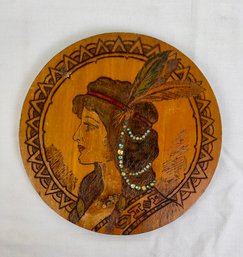 Carved Wood Art Of Woman - Flemish Art
