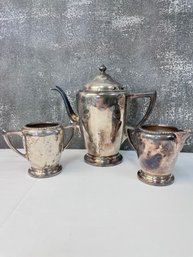 Poole Silver Company Silverplate Coffee/tea Service. *Local Pick-Up Only*