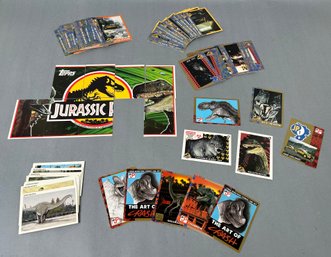 Vintage Jurrasic Park Movie Collectors Cards