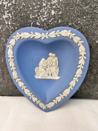 4.5 Wedgewood Heart Shaped Trinket Dish. *Local Pick-Up Only*