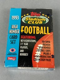 Vintage Topps Stadium Club Football Card Set Sealed