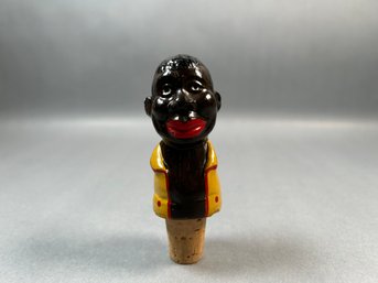 Black Americana Bottle Stopper