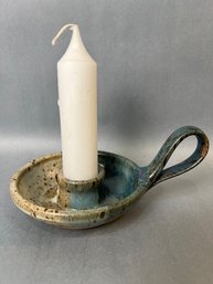 Studio Pottery Candle Holder