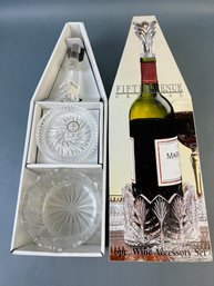Fifth Avenue Ltd Crystal 6 Pc Wine Set. *LOCAL PICKUP ONLY*