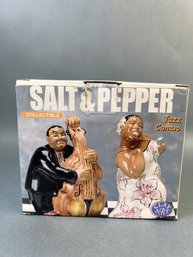 Jazz Combo Salt & Pepper Shakers.