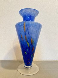 Modern Glass Vase Multicolored