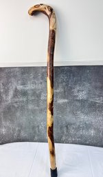 Carved Possible Diamond Willow Cane. *Local Pick-Up Only*