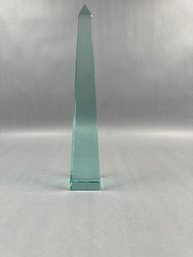 Green Glass Obelisk