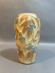 Consolidated Custard Art Glass Vase