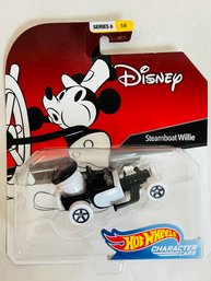 Disney , Hot Wheel, Steamboat Willy, Mickey Mouse