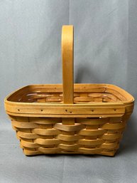 Longaberger Lined Basket.