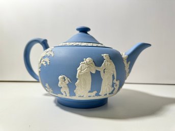 Wedgwood Blue Jasperware Teapot *Local Pickup Only*