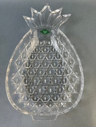 Shannon Of Ireland Crystal Pineapple Serving Dish.