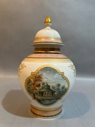 Kaiser Germany Porcelain Lidded Vase/urn Jar