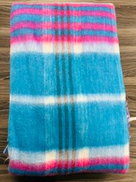Pink & Blue Plaid Blanket *Local Pick Up Only*