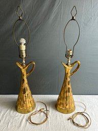 Vintage Mid Century Table Lamps