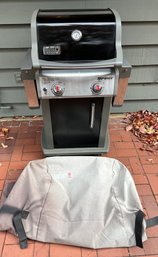 Weber Spirit 2 Burner Propane BBQ With Cover.