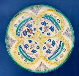 Large Glazed Moroccan Dish