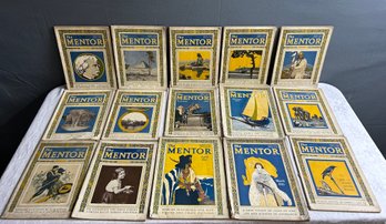 Vintage 1920s The Mentor Magazines
