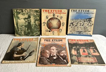 Vintage Early 1900s The Etude Music Magazines