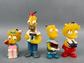 4 The Simpsons Birthday Candles.