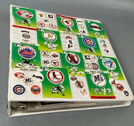 Vintage Baseball Cards In Binder Sleeves Lot