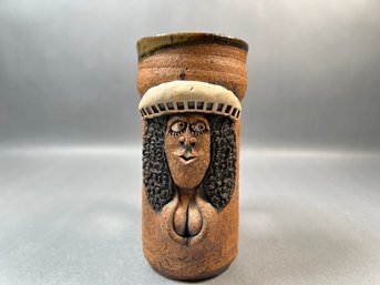 Faces Studio Pottery Mug By Ant Hill Pottery