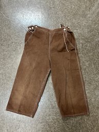 Vintage Womens Sanforized Brown Pants