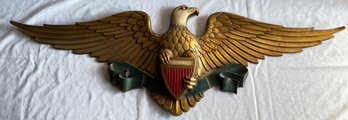 Vintage Sexton Painted Metal Eagle Wall Art