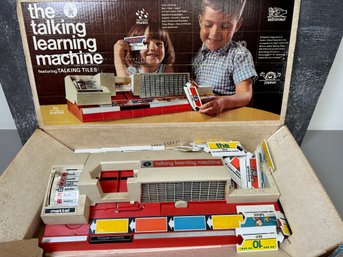 The Talking Learning Machine In Original Box By Mattel