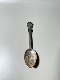 Vintage Sterling Bucket Of Blood Bar Spoon