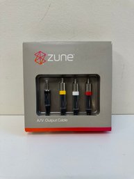 Zune A/V Output Cables