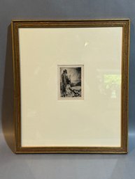 Etching By Keith Shaw Williams Pencil Signed