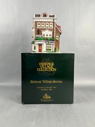 Crown  And Cricket Inn, Dickens Village Series, Department 56