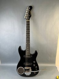 The Terminator By Synsonic Electric Guitar With Built On Speaker.