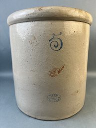 Vintage Red Wing 5 Gallon Crock.