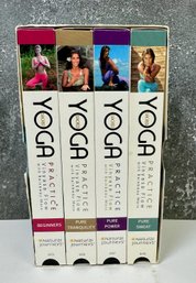 4 Yoga VHS Tapes