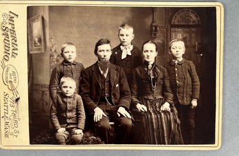 Cabinet Card Photo, Seattle Wa