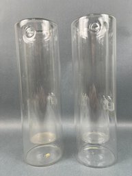 2 Glass Lined Glass Cylinders.