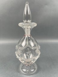 Vintage Blown Glass Perfume Bottle.