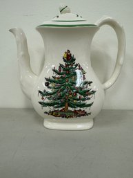 Spode Teapot - Christmas Tree - England