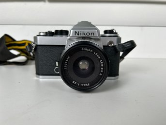Nikon FE Automatic SLR With Superior Manual Control