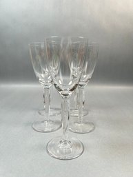 Daum Ovedelia Claret Wine Glasses Set Of 5